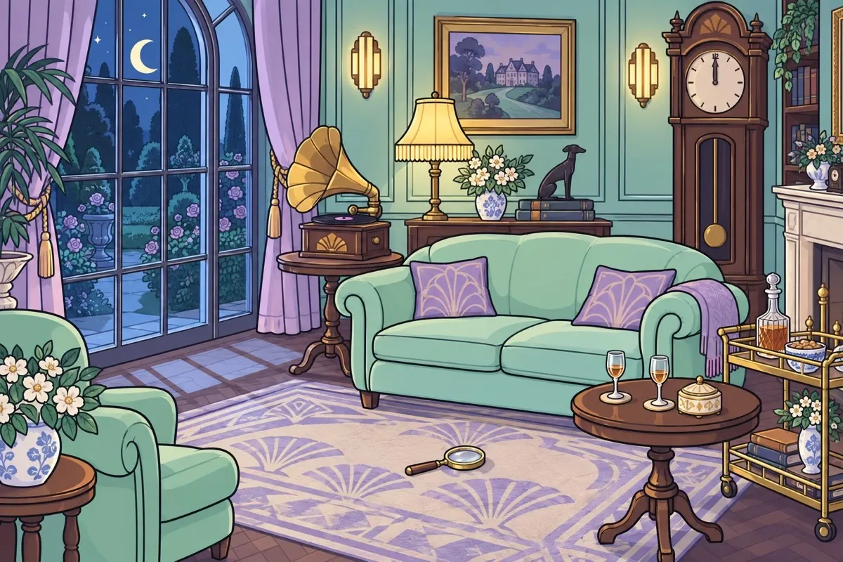 Midnight at Wrenfield Manor: country manor